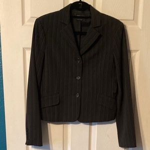 BCBGMaxAzria Pinstripe Blazer Jacket